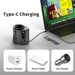 Socool Clip-On Portable Waist Fan with Flashlight