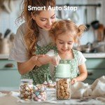 Moriko Mason Jar Vacuum Sealer Kit - Green