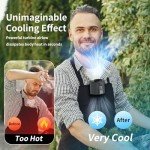Socool Clip-On Portable Waist Fan with Flashlight