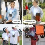 Socool Clip-On Portable Waist Fan with Flashlight