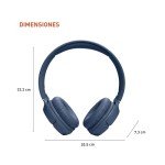 JBL Tune 520BT Wireless On-Ear Headphones, Blue