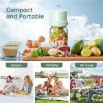 Moriko Mason Jar Vacuum Sealer Kit - Green