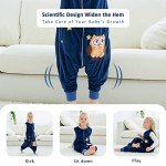 Toddler Sleeping Sack with Feet - Dark Blue Owl