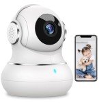 2K Indoor Security Camera with 360° Pan/Tilt