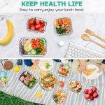 34-Piece Airtight Glass Food Storage Set