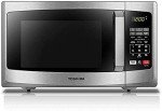 Toshiba 0.9 Cu Ft Microwave Oven, Stainless Steel
