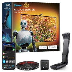 Govee TV Backlight with Fish-Eye Correction