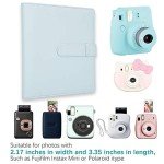 Mini Photo Album for Polaroids - Pastel Blue