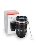 Camera Lens Coffee Mug with Spoon - 350ml