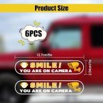 Smile! You’re on Camera Sticker Set (6pcs)