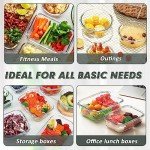 VERONES 24-Piece Airtight Glass Storage Container Set