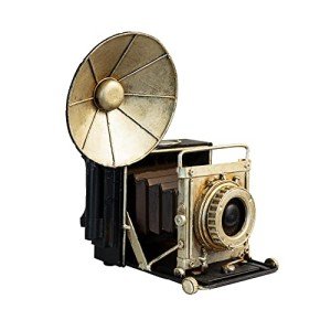 Vintage Camera Statue for Home Decoration