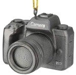Digital DSLR Camera Christmas Tree Ornaments