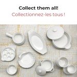 Set of 2 Stain-Resistant Porcelain Soup Bowls