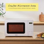 Comfee Countertop Microwave Oven with Presets - White