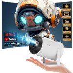 Mini 1080P Projector CAHY300W for Everyday Use