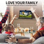 12-Inch Black Phone Screen Magnifier and Stand