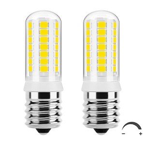E17 Dimmable LED Bulb 5000K Daylight White - 2-Pack