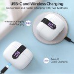 TAGRY True Wireless Bluetooth Earbuds with Charging Case