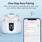 TAGRY True Wireless Bluetooth Earbuds with Charging Case
