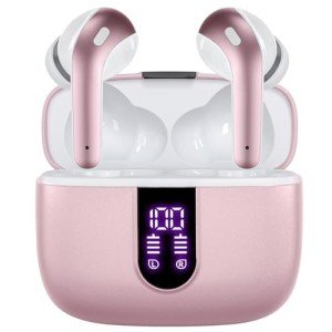 TAGRY Wireless Bluetooth Earbuds with Long Battery Life