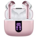 TAGRY Wireless Bluetooth Earbuds with 60-Hour Battery