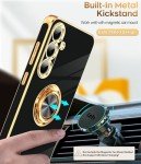 LeYi Samsung Galaxy S24 FE Case with Kickstand