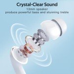 TAGRY True Wireless Bluetooth Earbuds with Charging Case