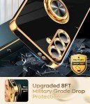 LeYi Samsung Galaxy S24 FE Case with Kickstand