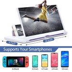12-Inch Phone Screen Magnifier with Foldable Stand