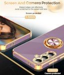 LeYi Samsung Galaxy S24 FE Case with Ring Stand