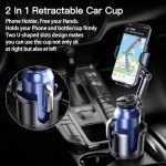 2-in-1 Car Cup and Phone Holder