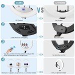 22" Dimmable Ring Light with Tripod and USB Ports