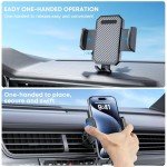 Air Vent Car Phone Mount with 360° Rotation