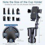 2-in-1 Car Cup and Phone Holder