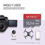 512GB High-Speed Micro SD Card with Adapter