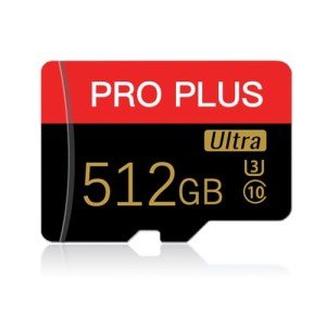 512GB High-Speed Micro SD Card with Adapter