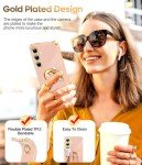 LeYi Samsung Galaxy S24 FE Case with Kickstand