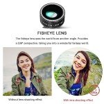 Camera Lens Kit for Smartphones - 5 Lenses