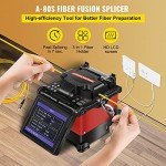 Mophorn A-80S Fiber Optic Fusion Splicer Kit
