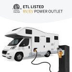 STARELO 50Amp Outdoor RV Power Outlet Box