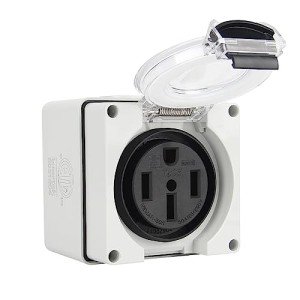 Afurkuot 50 Amp NEMA 14-50R Power Outlet Box