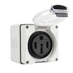Afurkuot 50 Amp NEMA 14-50R Power Outlet Box