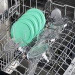 8-Piece Glass Food Storage Containers with Mint Lids