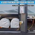 Afurkuot 50 Amp NEMA 14-50R Power Outlet Box