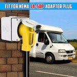 Afurkuot 50 Amp NEMA 14-50R Power Outlet Box