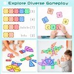 Magnetic Building Blocks Set for Kids - 102pcs