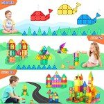 Magnetic Building Blocks Set for Kids - 102pcs
