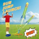 Kids' Rocket Launcher with Foam Rockets and Launch Pad