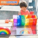 Magnetic Building Blocks Set for Kids - 102pcs